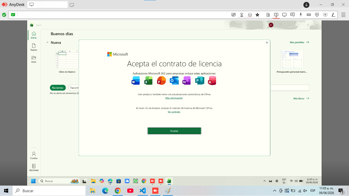 Instalación de Office