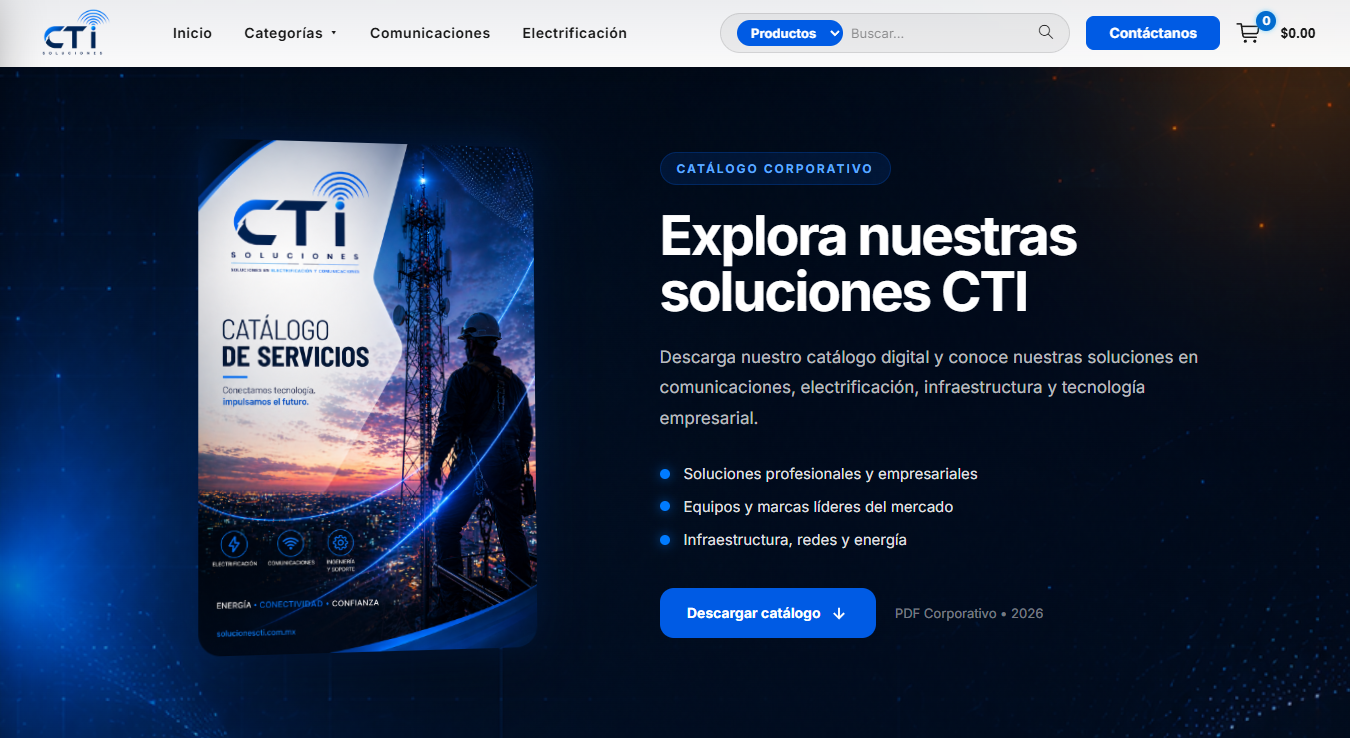 Catálogo de servicios CTI Soluciones