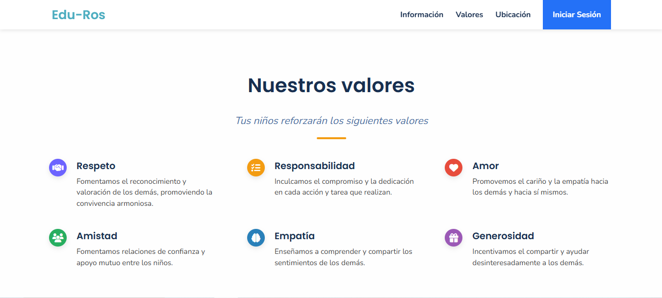 Valores Edu-Ros