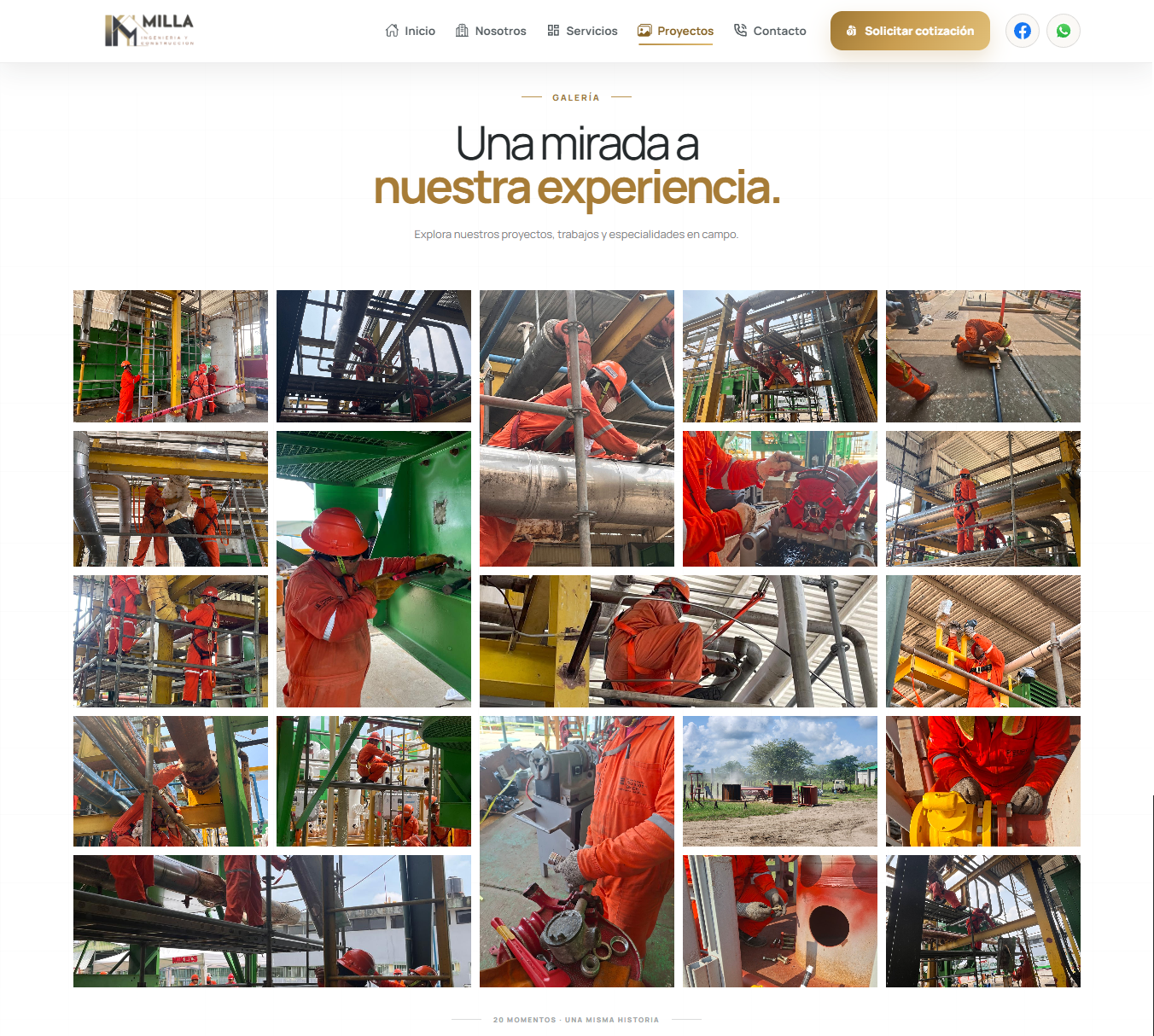Galería de proyectos MILLA Ingeniería y Construcción