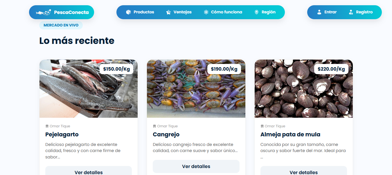 Lo más reciente PescaConecta
